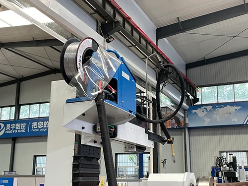 Automatic Spiral Blade Cladding Machine factory